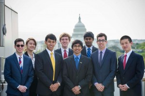 AccuSpine Team with US Capitol building in background