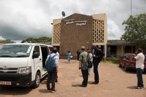 The team on a Malawi site visit