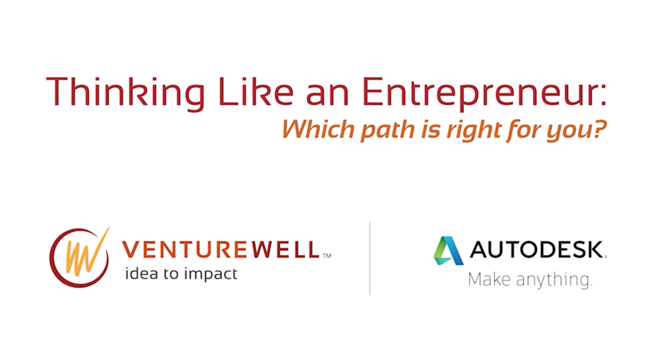 Thinking Like An Entrepreneur: Which path is right for you?