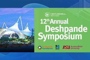12th Annual Deshpande Symposium; logos and venue photo