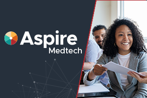 Aspire Medtech 2024; photo of people working at desks