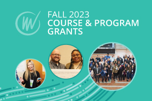 Course & Program Grants Fall 2023; photos of past participants