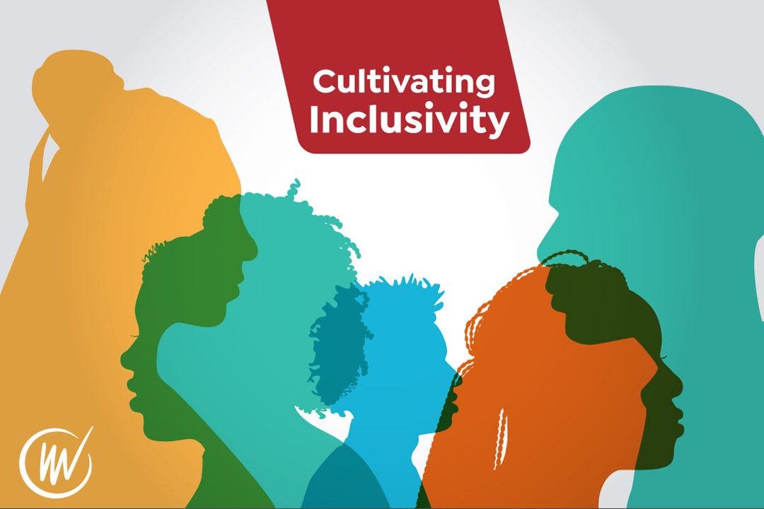 Cultivating Inclusivity: Storytelling; collage of silhouetted faces