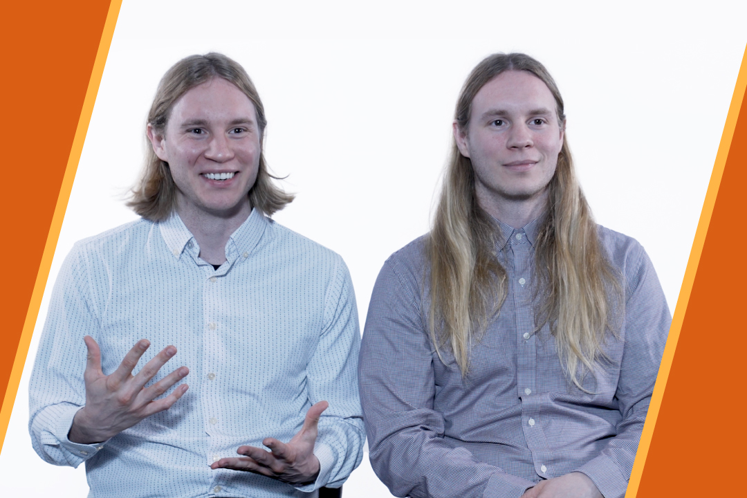 Build a Sustainable Startup; Photo of T33 Dental Co-Founders and twin brothers Daniel Lundberg and David Lundberg.