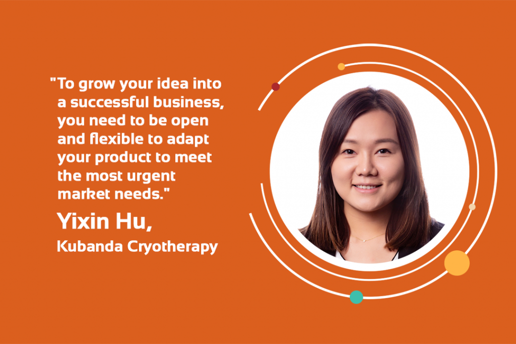 innovating breast cancer treatment: Yixin Hu of Kubanda Cryotherapy