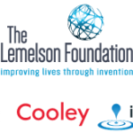 Aspire Medtech 2024 Sponsor logos: The Lemelson Foundation, Techtown Detroit, MedHealth, Cooley LLP, in2being, and Siemens