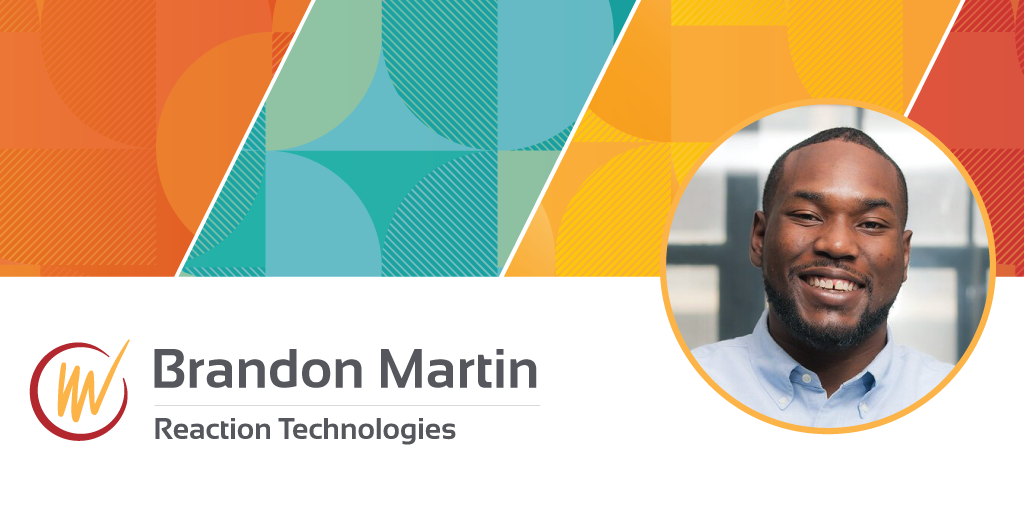 Reaction Technologies; headshot of Brandon Martin