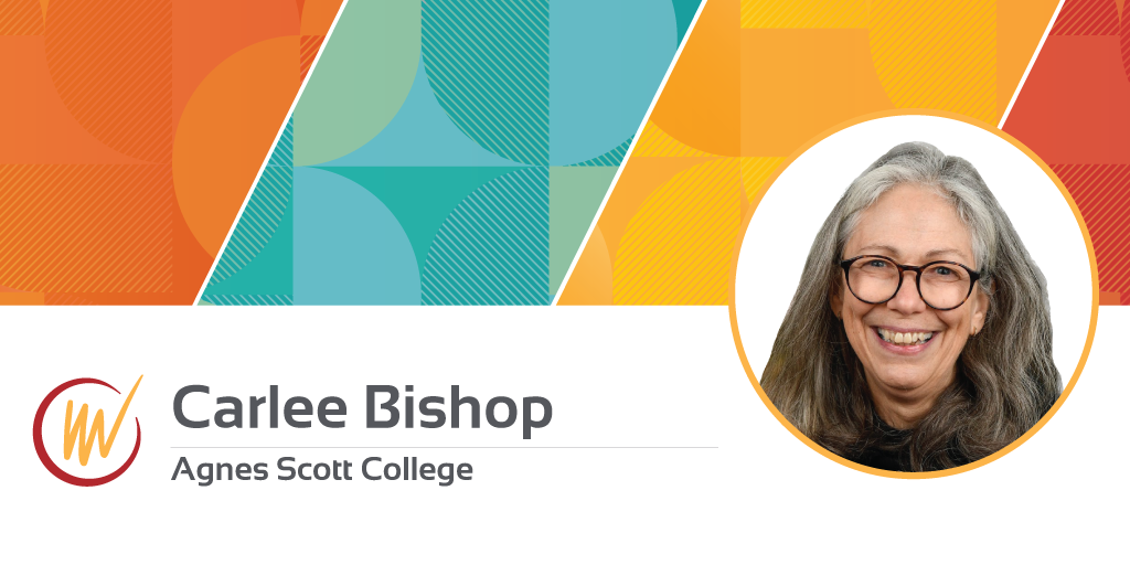 Faculty Spotlight: headshot of Carlee Bishop, Agnes Scott College